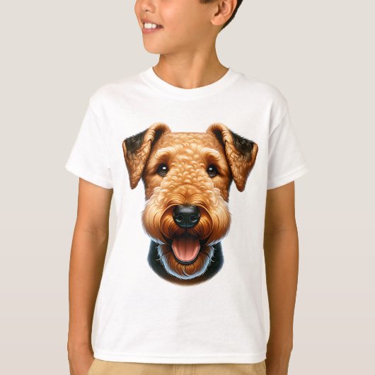 Airedale Terrier T-shirt (Voorkant)