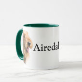 Airedale Terrier Trivia Mug (Devant gauche)