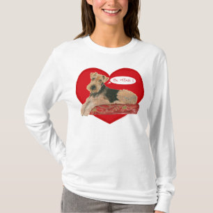 Airedale Terrier Valentijn T-shirt