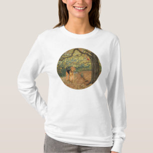 Airedale Terrier Vogels Kijken T-shirt