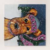 Airedale Terriërs Legpuzzel (Horizontaal)