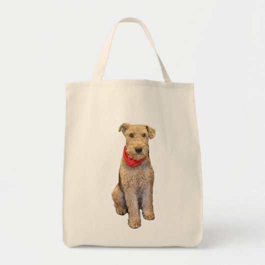 Airedale Tote Bag (Voorkant)