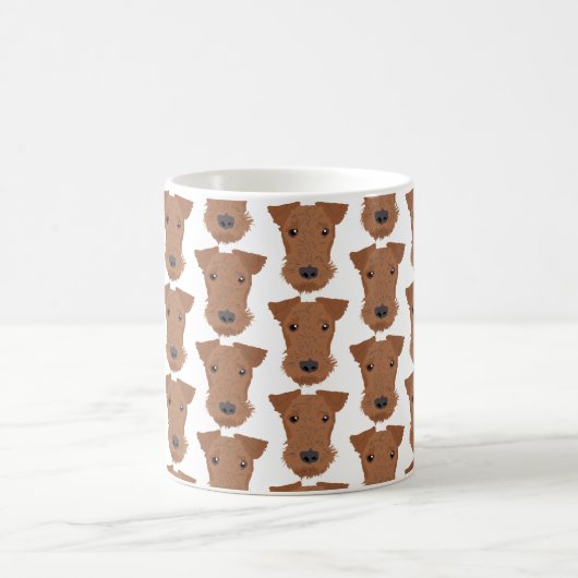 Airedales sur Mug (Centre)
