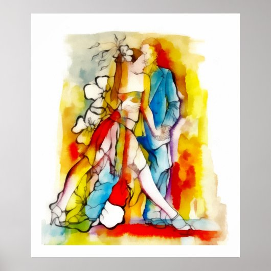 Aires Del Sur Tango Poster (Voorkant)