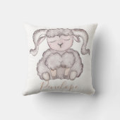 Aires Ram Monogram Lumbar Pillow Kussen (Achterkant)