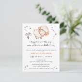 Aires Zodiac Baby Shower Invitation (Debout devant)