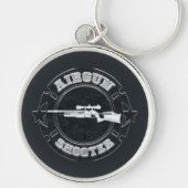 Airgun-schutter Sleutelhanger (Voorkant)