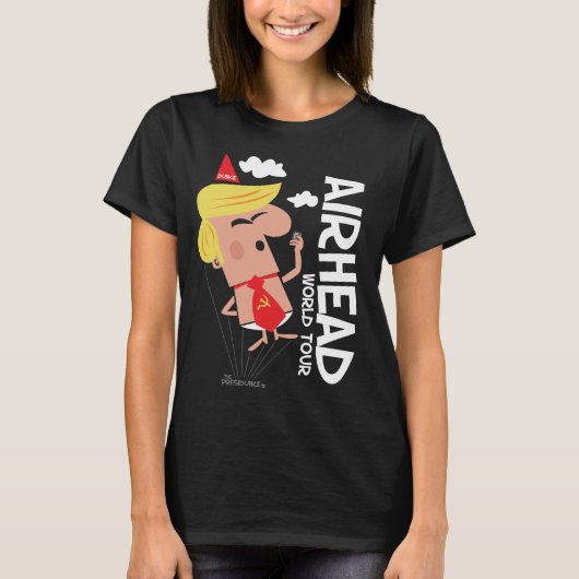Airhead anti Trump T-Shirt (Voorkant)