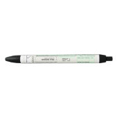 Airline Boarding Pass aan te passen Blauwe Inkt Pen (Voorkant)