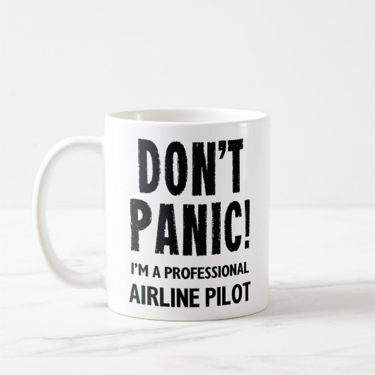 Airline Pilot Koffiemok (Links)