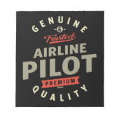 Airline Pilot Notitieblok (Voorkant)