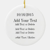 Airline Pilot - SRF Keramisch Ornament (Achterkant)