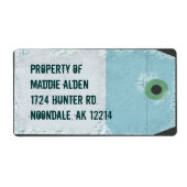 Airline Style Label (Voorkant)