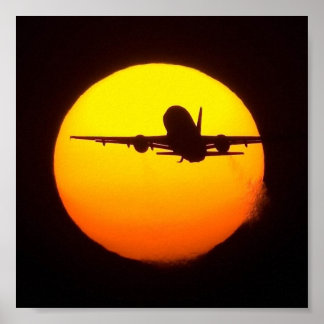 AIRLINE SUN POSTER
