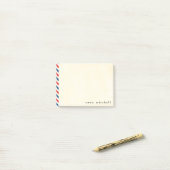 Airmail - Aangepaste post-it nota Post-it® Notes (Op bureau)