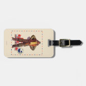 Airmail Pilot Bagagelabel (Voorkant horizontaal)