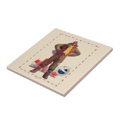 Airmail Pilot Tegeltje (Zijkant)