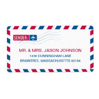 Airmail RETURN ADRES-mailadres