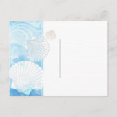 Airmail SeaHorse Beach Wedice Menu Choice RSVP (Dos)