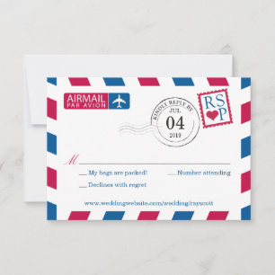 Airmail   Weddenschap RSVP