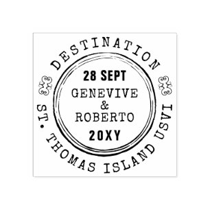 Airmailstijl bestemmingweddenschap  paspoort 	rubberstempel