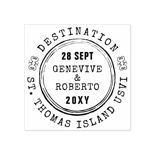 Airmailstijl bestemmingweddenschap  paspoort 	rubberstempel (Afrduk)