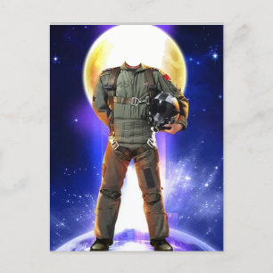 Airman Style Poster Card Briefkaart