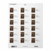 Airmen ontvangen hun orders etiket (Full Sheet)