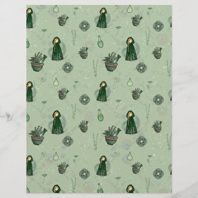 Airmid, Keltische godin van de genezing (Voorkant)