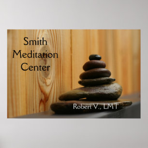 airn Meditation Stones Poster