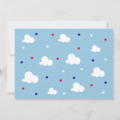 Airplane Birthday Photo Invitation / Time Flies (Dos)