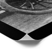 Airplane Car 1909 van Santos Dumont Poster (Hoek)