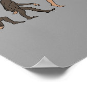 Airplane Mechanic Evolution Engineer Poster (Hoek)