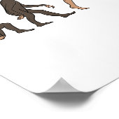 Airplane Mechanic Evolution Engineer Poster (Hoek)