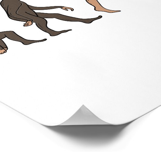 Airplane Mechanic Evolution Engineer Poster (Hoek)