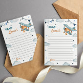 Airplane Time Capsule Note Kaart