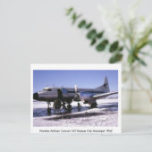 Airplanes Post Card Briefkaart (Staand voorkant)