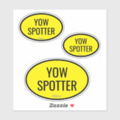 Airport Code Spotter Custom - Cut Vinyl Sticker (Feuille)