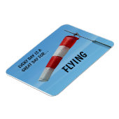 Airport Wind Sock Magnet Magneet (Linkerzijde)