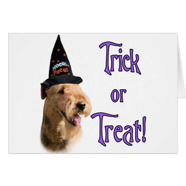 Airredale Terrier Trick (Voorkant Horizontaal)