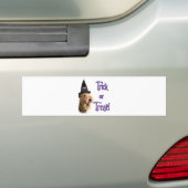 Airredale Terrier Trick Bumpersticker (Op auto)