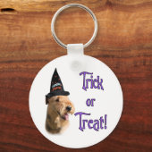 Airredale Terrier Trick Sleutelhanger (Voorkant)