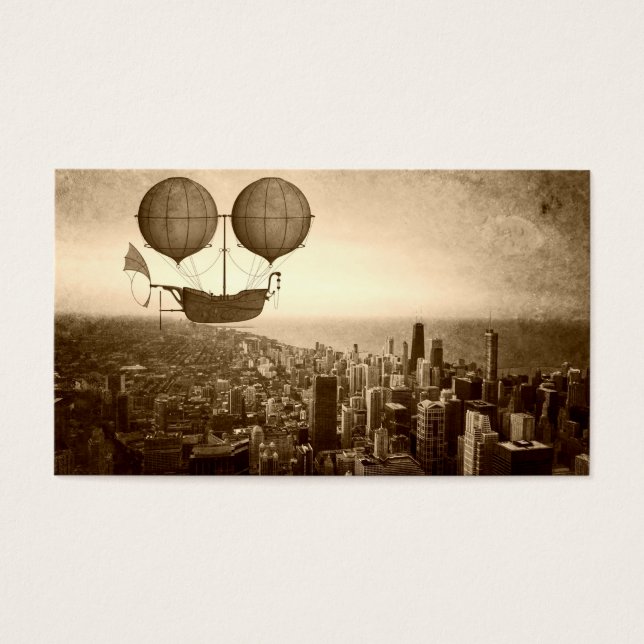 Airship Over Chicago (Devant)