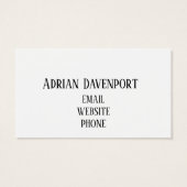 Airship Over Chicago Cartes de visite (Dos)