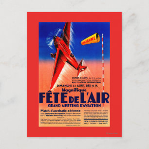 Airshow Featuring Haryse Hilsz Promotional Post Briefkaart