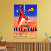 Airshow Featuring Haryse Hilsz Promotional Post Canvas Afdruk (Insitu (Woonkamer))