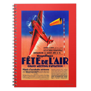 Airshow Featuring Haryse Hilsz Promotional Post Notitieboek