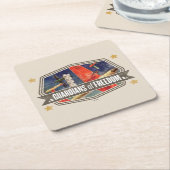 Airshow Vierkante Kartonnen Onderzetter (Schuin)