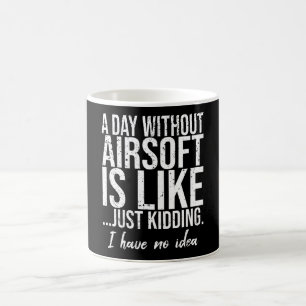 Airsoft grappig sport cadeau idee koffiemok