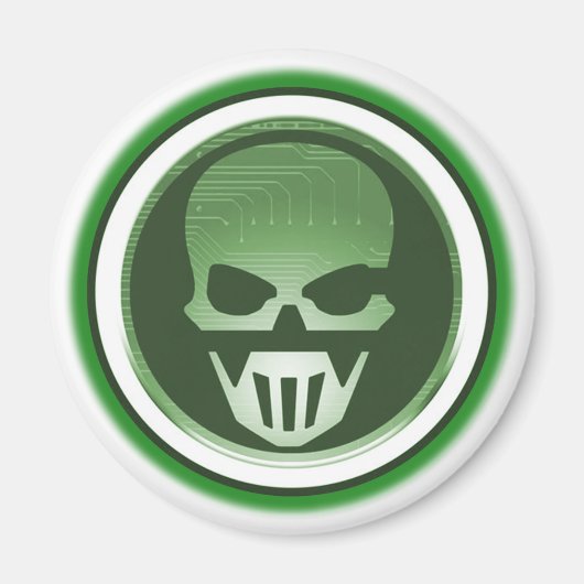 Airsoft Korea - GHOSTS Logo Magnet (Devant)